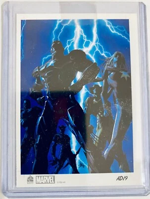 2014 RITTENHOUSE MARVEL UNIVERSE ARTIST DRAFT AD19 DARK AVENGERS #1 DEODATO JR. - Image 1 of 2