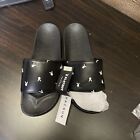 Playboy By PacSun Women's Black Slide Sandals Size 8 Black NWT