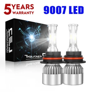For FORD Crown Victoria 1999-2011 9007 HB5 6000K LED Headlight Bulbs Hi-Lo beam - Picture 1 of 16