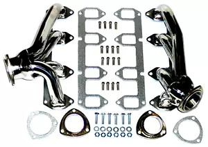 Stainless Shorty Hugger Exhaust Headers for Ford Big Block FE 330 360 390 428 - Picture 1 of 16