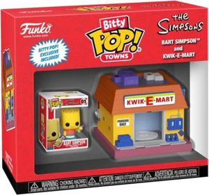 Funko Pop! Bitty Town: Simpsons - Bart Simpson und Kwik-E-Mart - Bild 1 von 12