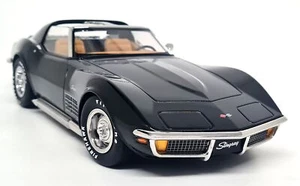 KK 1/18 Chevrolet Corvette C3 Stingray 1972 schwarz Druckguss Modellauto - Bild 1 von 9
