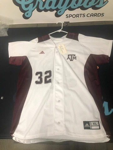 Texas A&M Aggies Sample Baseball Jersey XL Cover