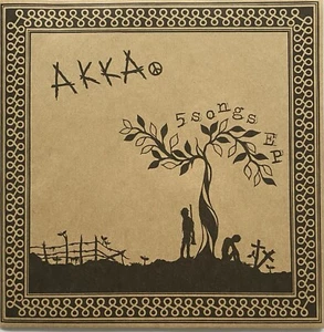 AKKA - 5 SONGS EP 7” JAPAN HARDCORE CRUST PUNK CONTRAST ATTITUDE ABRAHAM CROSS - Picture 1 of 7