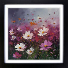 Cosmos Impressionism No.2 Wall Art Print Framed Canvas Picture Poster Decor