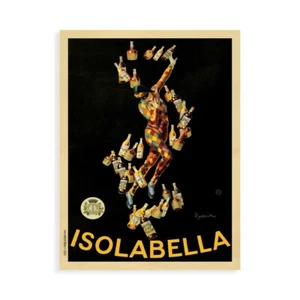 Stampa su Tela su Carta Poster o Quadro Cappiello Leonetto Isolabella-1910 - Picture 1 of 2
