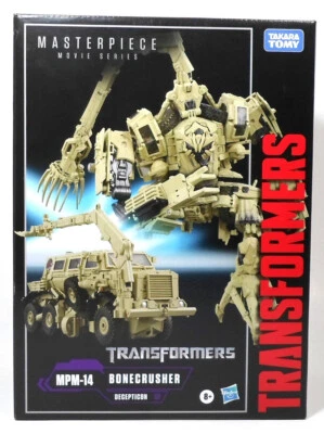 TRANSFORMERS 2023 MOVIE MASTERPIECE MPM-14 DECEPTICON BONECRUSHER SEALED - Image 1 of 4