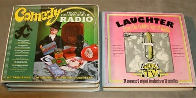 Comedy/Laughter from the Golden Age of Radio 20 and 12 Audio Cassettes Set of 2 - Image 1 of 4