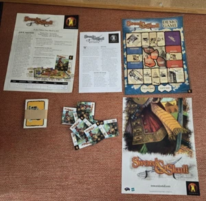 Sword & Skull Avalon Hill DEMO Pirate Board Game Complete - Picture 1 of 7