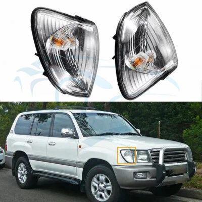 APTO PARA TOYOTA LAND CRUISER 1998-2005 LUZ DE ESQUINA INTERMITENTE IZQUIERDA+DERECHA g Foto 1 de 4