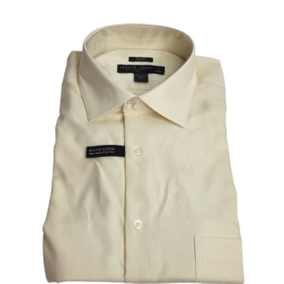 Camisa de vestir Pronto Como crema para hombre 17-32/33 clásica de algodón precio de venta sugerido por el fabricante 79,99 USD nueva con etiquetas Foto 1 de 4