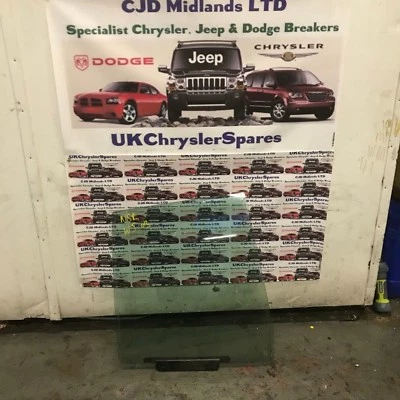 JEEP GRAND CHEROKEE WJ 2001-04 NS LADO IZQUIERDO PUERTA TRASERA VENTANA DE VIDRIO IZQUIERDA Foto 1 de 4