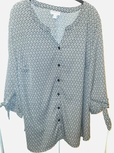 Women's Shirt, Top,  Size 2X- 3X ,  Catherine, 100% Polyester, Soft, Nice! - Picture 1 of 16