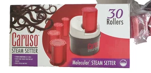 Caruso Molecular Ionic Steam Hairsetter/Hot Rollers 30 Rollers for All Hairs - Picture 1 of 7