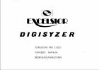 Excelsior Digisyzer Accordion Service Information Only - Download
