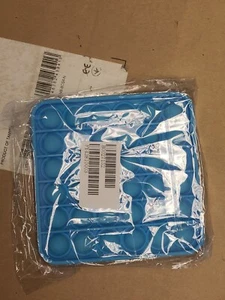 Popit Fidget Toy Push Bubble sensorischer Stressabbau Kinder Spiele dunkelblau - Bild 1 von 1