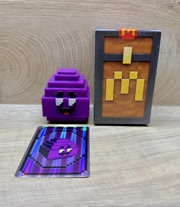 ✅McDonalds Minecraft Movie 2025 Happy Meal Figur Grimassenei mit Code & Karte - Bild 1 von 1