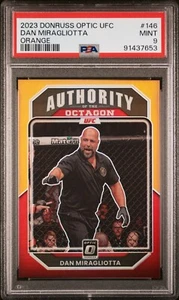 2023 Donruss Optic UFC Authority Of Octagon Dan Marigliotta Orange /49 (Pop 1)!  - Picture 1 of 3