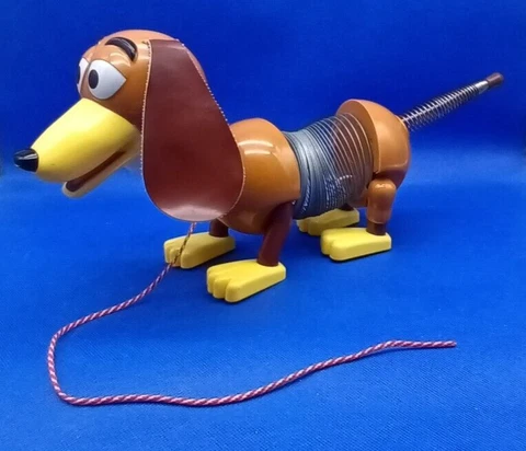 Toy Story 4 Slinky Dog Toys Action Figures Stretching Body Floppy Ears Slinky Cover