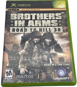 XBOX : BROTHERS IN ARMS : ROAD TO HILL 30 !! Complete w/Manual and MAP - Picture 1 of 3