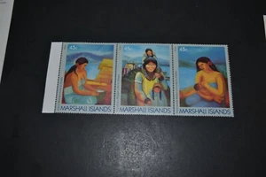 MARSHALL ISLANDS SCOTT #213-215 SALUTE TO ALASKA MNH STRIP OF 3 - Picture 1 of 1