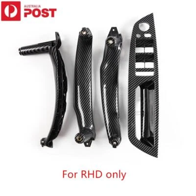 4pcs Window Switch Panel Interior Door Handle Kit For BMW E70 X5 2007-13 RHD AU - image 1 of 4