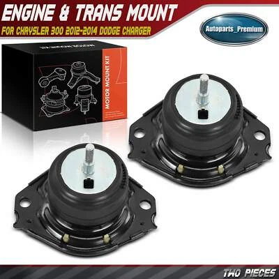 2x Engine Motor Mount for Chrysler 300 2012-2014 Dodge Charger 11-22 Challenger - Image 1 of 4
