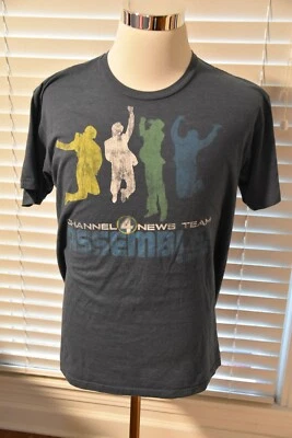 Camiseta ANCHORMAN RON BORGONHA CANAL 4 NEWS TEAM PARAMOUNT OFICIAL GG - Imagem 1 de 2