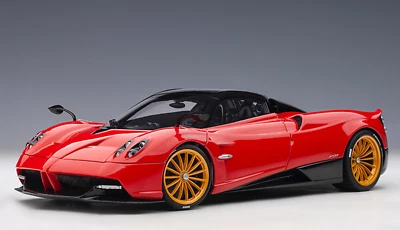 1/18 AutoArt Pagani Huayra Roadster Rosso Monza Red  78287 - Image 1 of 4
