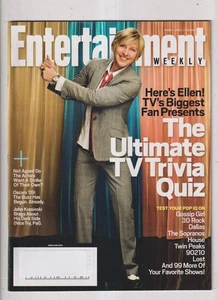 Entertainment Weekly April 11, 2008 Ellen DeGeneres, Ultimate TV Trivia Quiz, Jo - Imagen 1 de 1