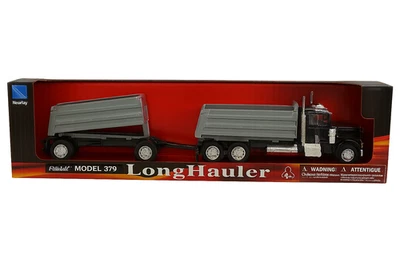 NewRay Peterbilt Model 379 LongHauler 1:32 Camion Rimorchio Diecast - Immagine 1 di 3
