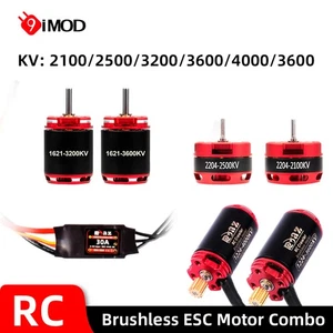 9IMOD RC Brushless Motor 30A ESC For RC 1/18 1/24 Crawler Car Axial SCX24 TRX4M - Picture 1 of 33
