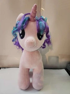 Peluche Build A Bear Workshop My Little Pony Starlight Glimmer BABW G4 raro difficile da trovare - Foto 1 di 7