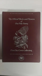 Official Birds Flowers Our Fifty States Stamps First Day Cover Collection USPS - Picture 1 of 6
