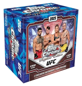 Caja de hobby Topps 2025 cromada edición UFC Sapphire sellada PREVENTA - Imagen 1 de 1