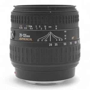 Sigma 28-135Mm 3.8-5.6 Macro Aspherical IF Lens - Minolta AF / Sony A - Picture 1 of 4