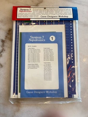 GDW System 7 Napoleonics Set N1 French Line I 1808-1812 - Image 1 of 2