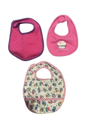 3) BABEROS para bebé niña Gymboree, nunca usados Foto 1 de 2