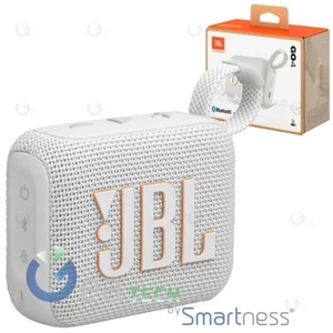 JBL Go 4 Speaker Bluetooth Waterproof IP67 Case Speaker Portable White - Zdjęcie 1 z 3