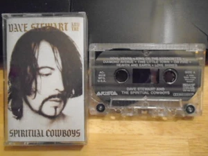RARE OOP Dave Stewart & Spiritual Cowboys CASSETTE TAPE pop 1990 Eurythmics XTC - Picture 1 of 2