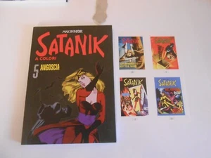 SATANIK a colori n.5-ANGOSCIA-COMPLETO DI FIGURINE - Foto 1 di 1