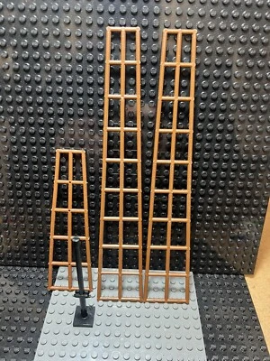 Piezas de barco pirata Lego vintage. Aparejo de mástil de escalera.  Foto 1 de 3