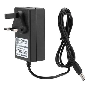 (UK)Battery Charger AC 100-240V DC 21V 2A Lithium Battery Charger Safe Charge UK - Picture 1 of 14