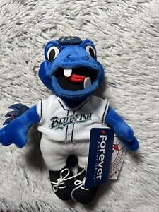 Forever Collectibles Bridgeport Bluefish Plush Plushie New 2015 Mascot