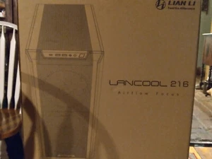 Lian Li Lancool 216X Black (NON-RGB) Airflow Focus PC Mid Tower Case Mini E-ATX - Picture 1 of 8