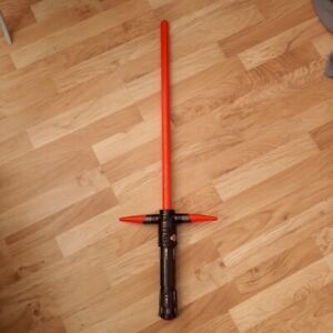 Kylo Rens Red Lightsaber Hasbro 2015 Blade Builder - Lights & Sound Cosplay toy