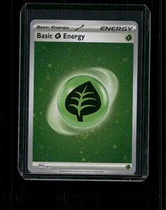 SV01: Scarlet & Violet Base Set #001 Basic Grass Energy (Cosmos Holo) - Picture 1 of 2
