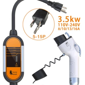 Electric Vehicle Portable Charger EV Charging Type1 SAE J1772 Type2 IEC62196-2 - Picture 1 of 20