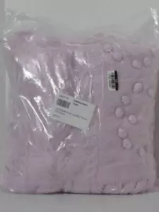 Pottery Barn Teen LoveShackFancy Calantha Throw Blanket 50" x 60" Pink New - Picture 1 of 5
