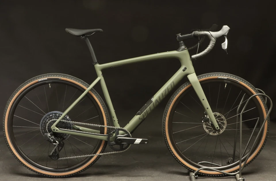 2024 Specialized Diverge Comp Carbon Bike 58cm Apex eTap AXS 12s Oak Grn Fl Demo - Bild 1 von 4